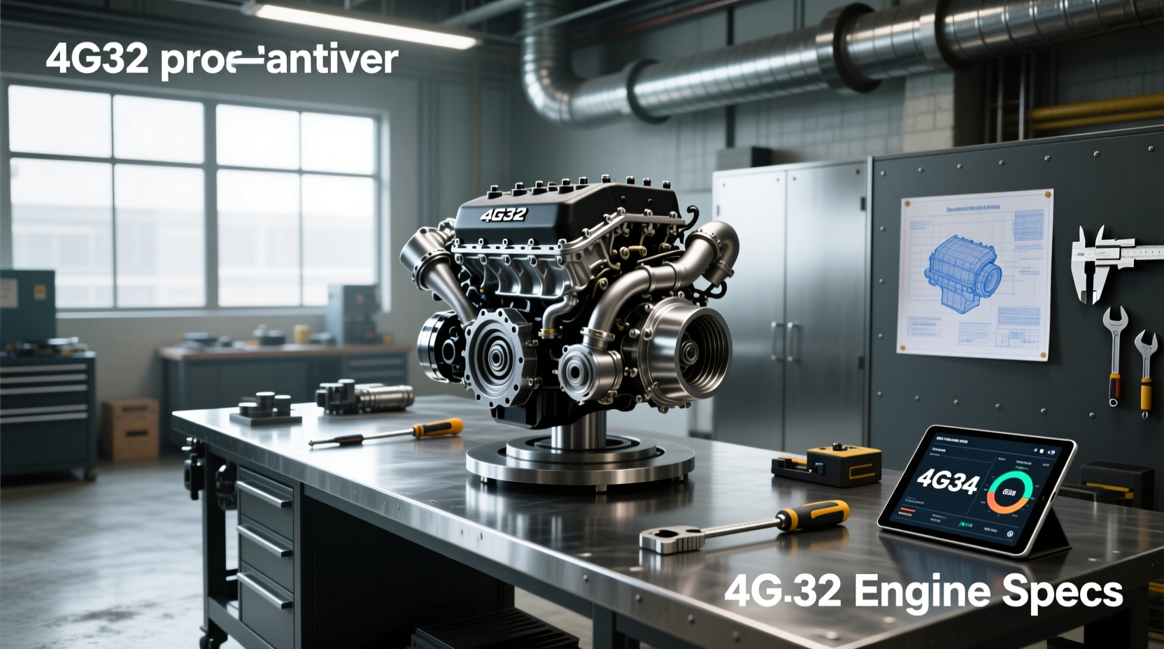 4g32 engine specs applications