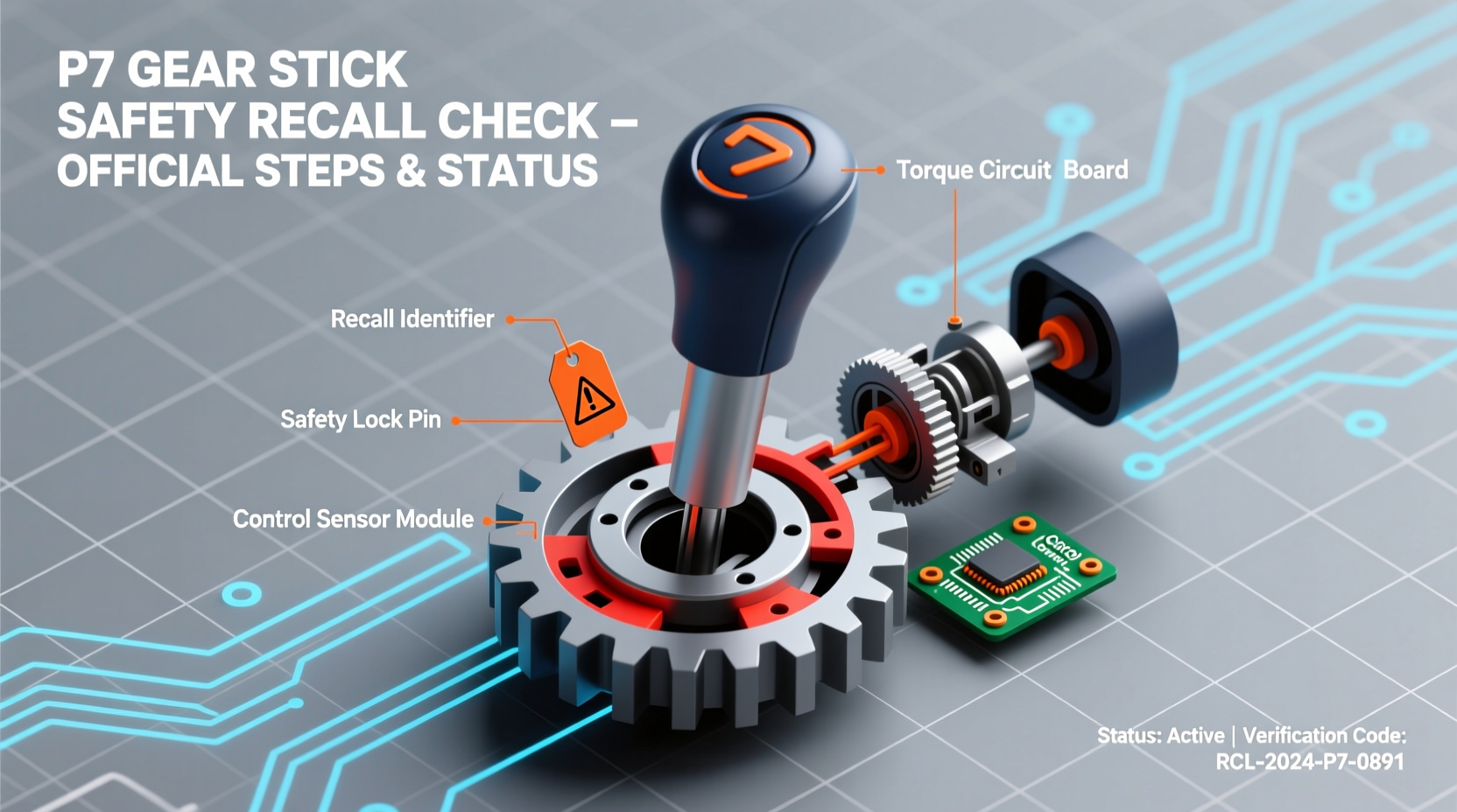 p7 gear stick safety recall check