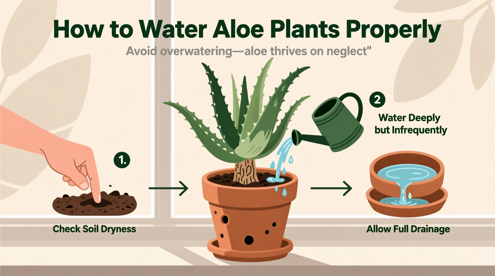 How to Water Aloe Plants Properly