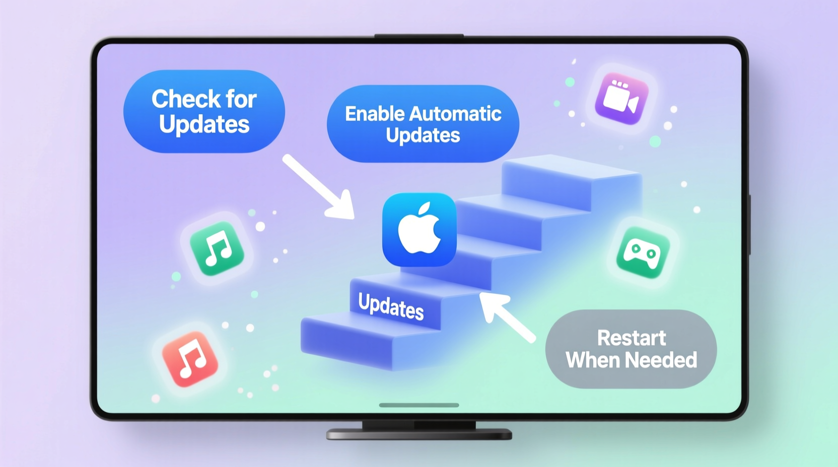 effortless steps to keep your apple tv apps updated and running smoothly