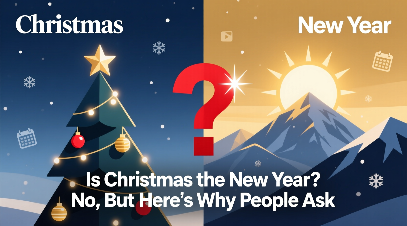 is christmas new year