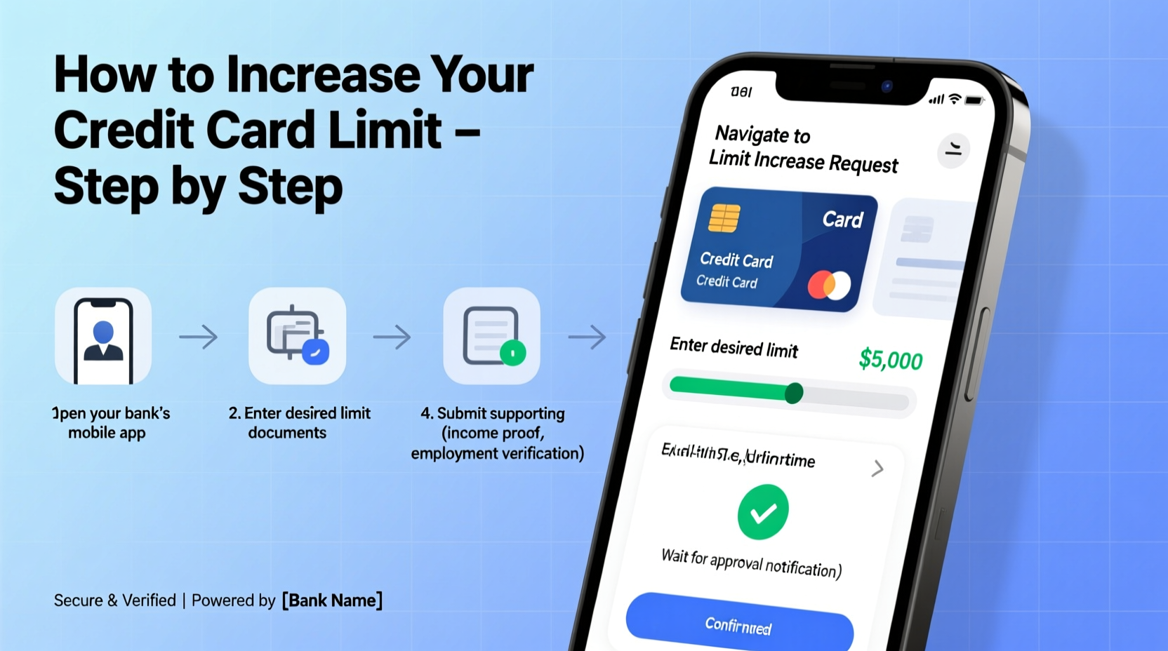 how to increase your credit card spending limit on mobile devices a step by step guide