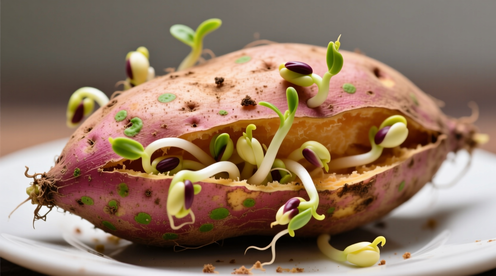 can you eat sweet potato sprouts