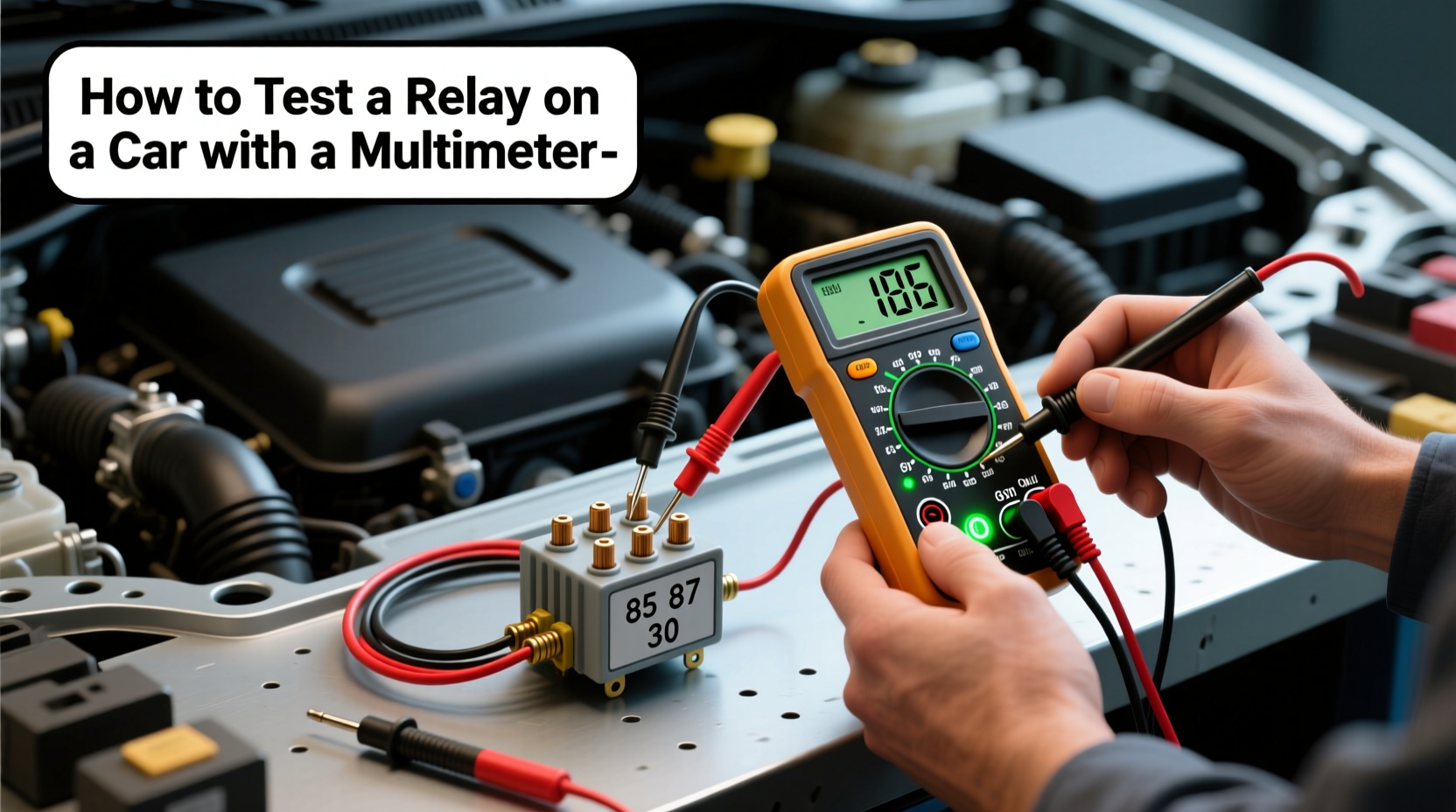 how do you test a relay on a car