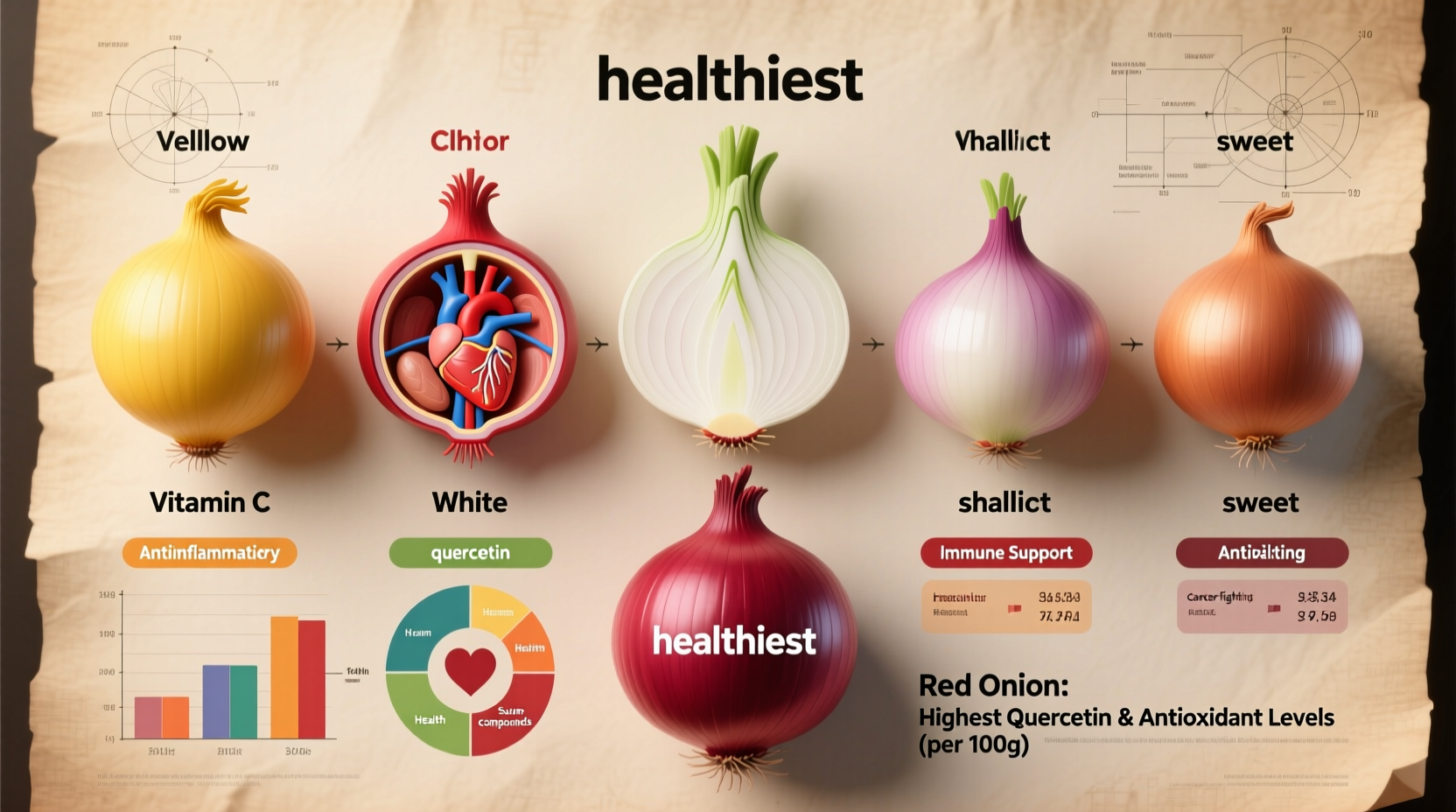 Red Onions: The Healthiest Onion Variety Revealed