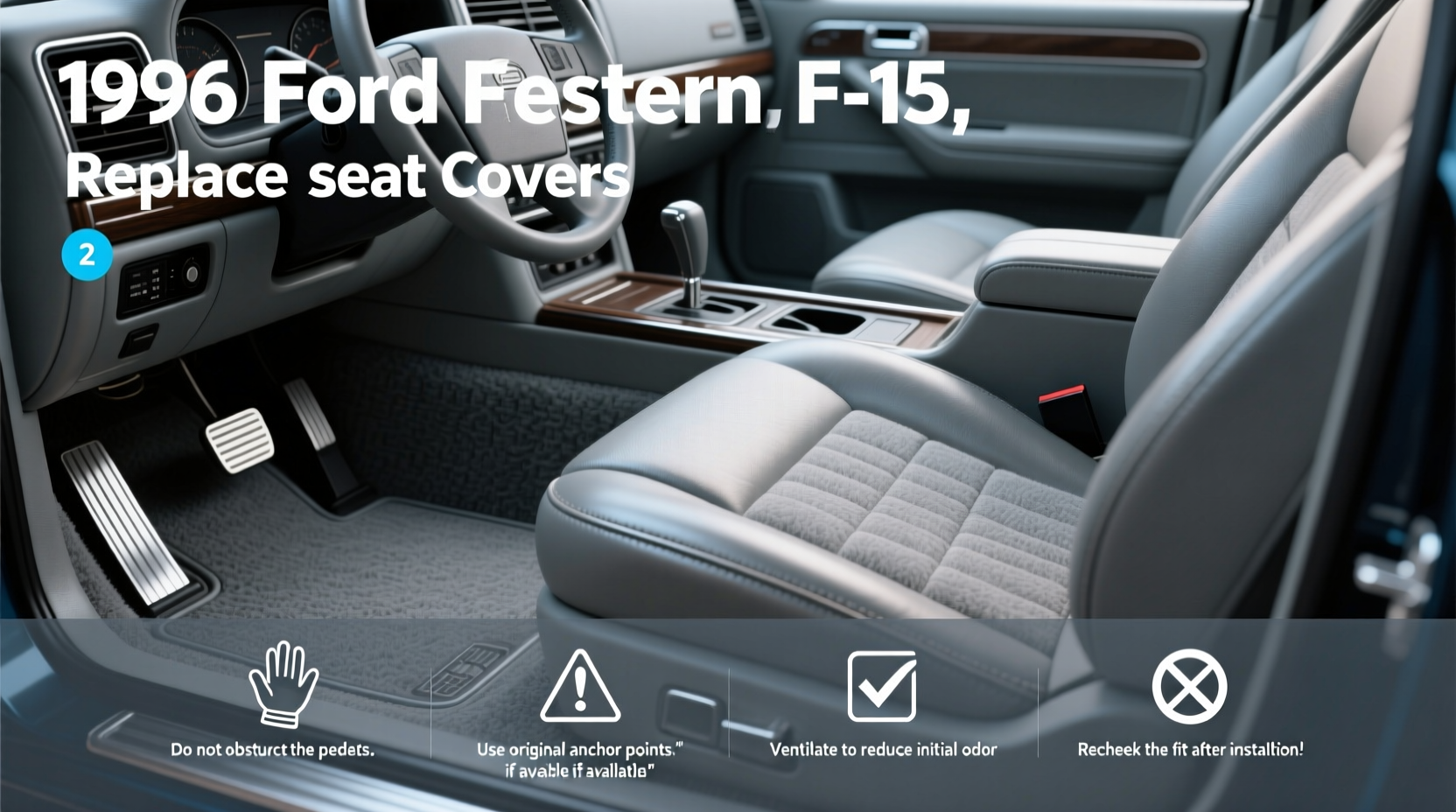 How to Choose 1996 Ford F150 Replacement Seat Covers