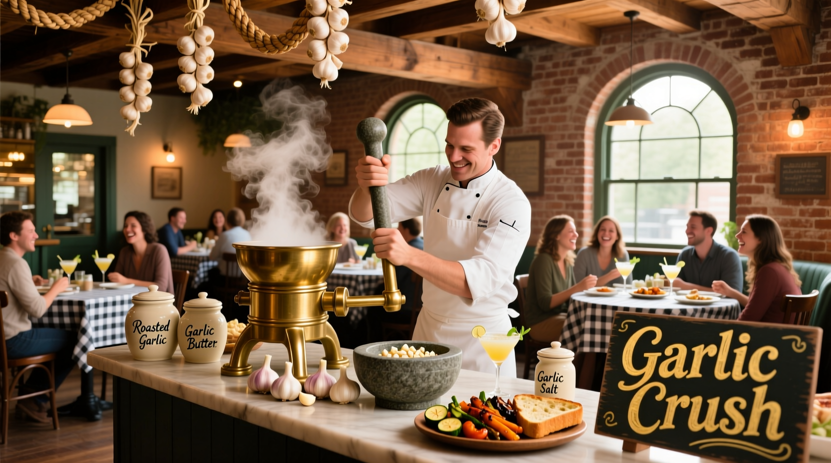 garlic crush restaurant