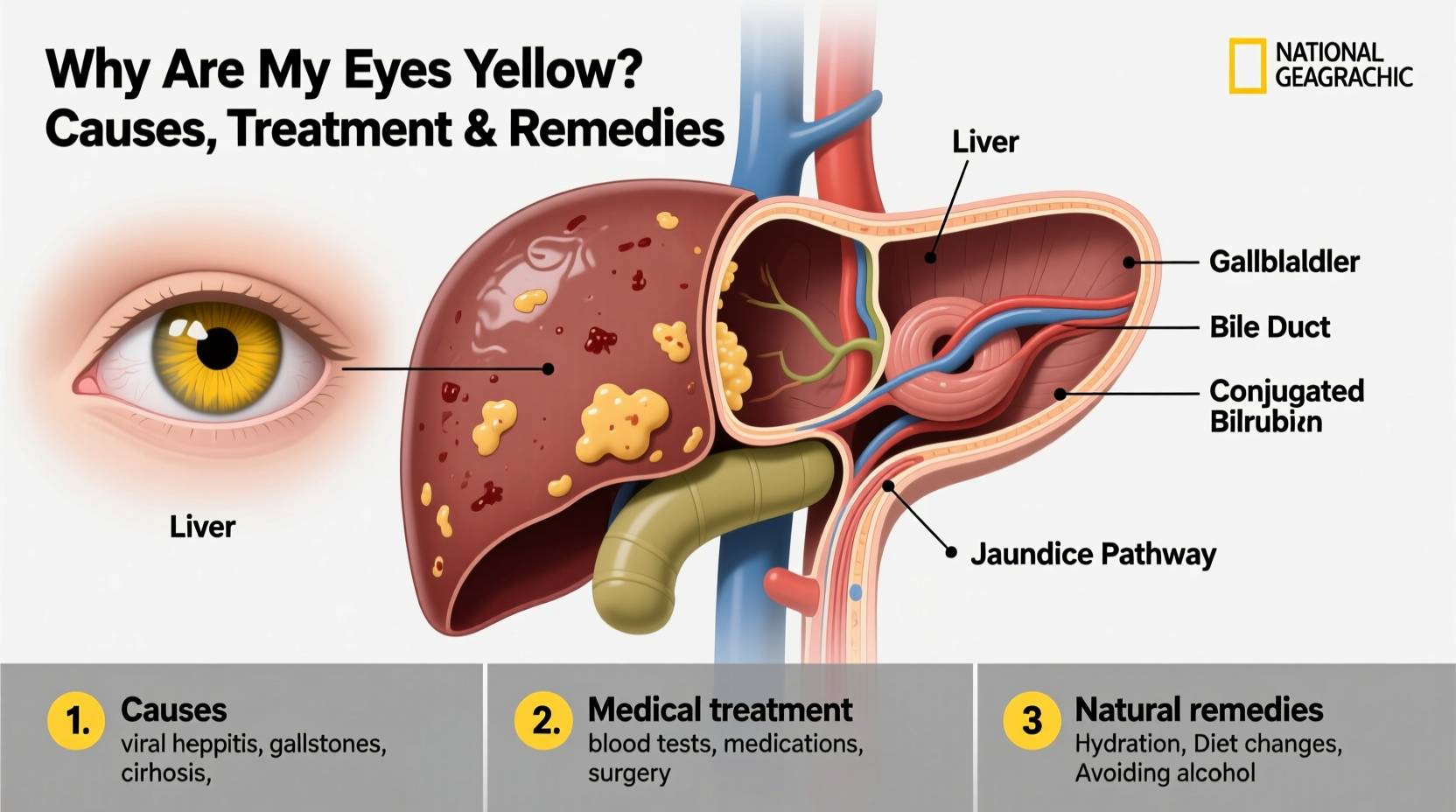 why are my eyes yellow causes treatment and remedies