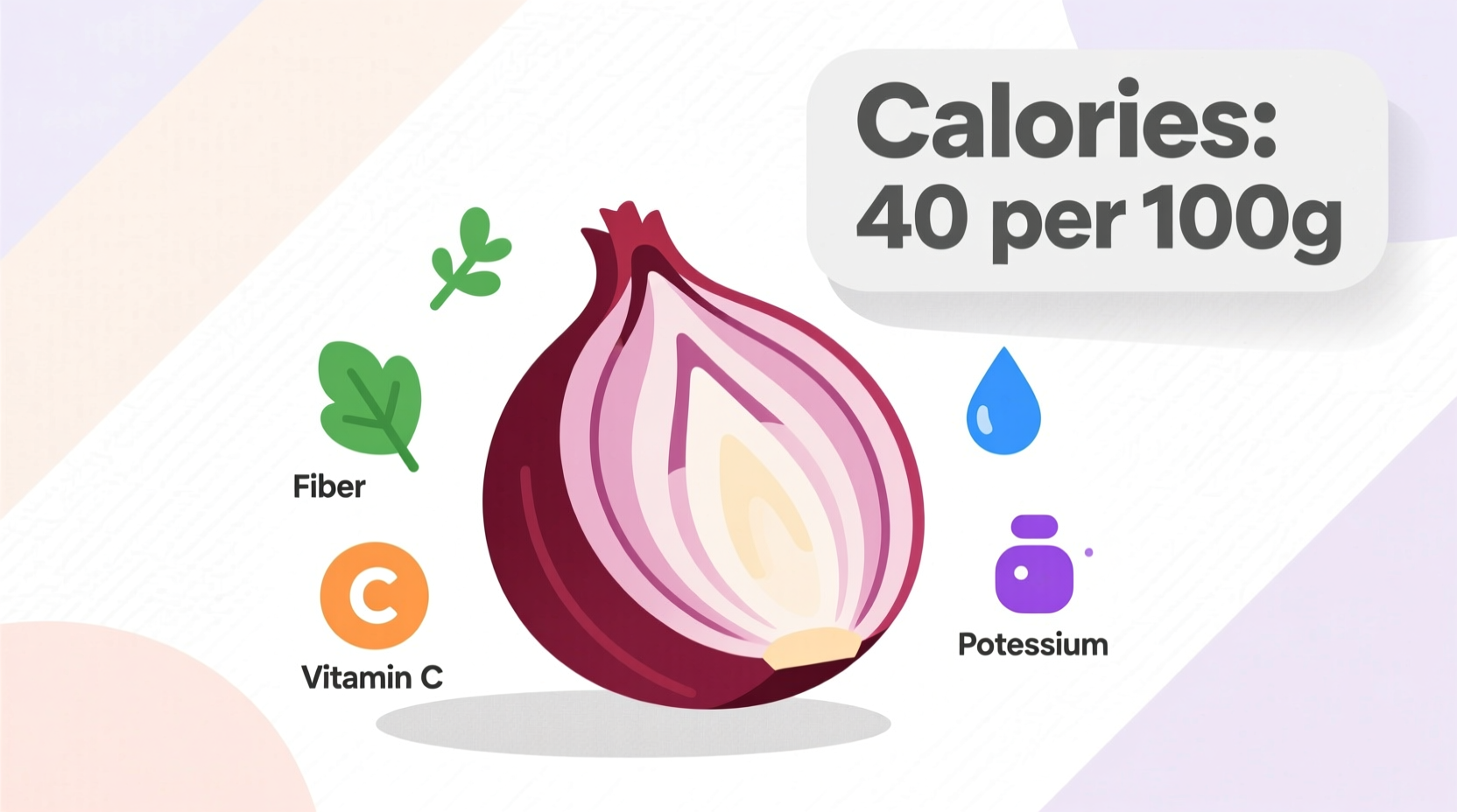 calories for onion