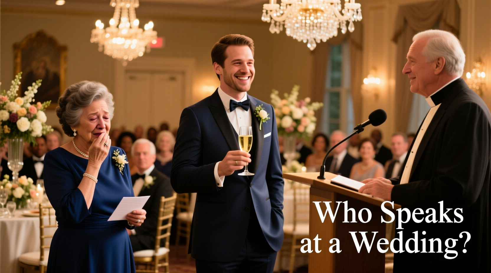 who does speeches at a wedding