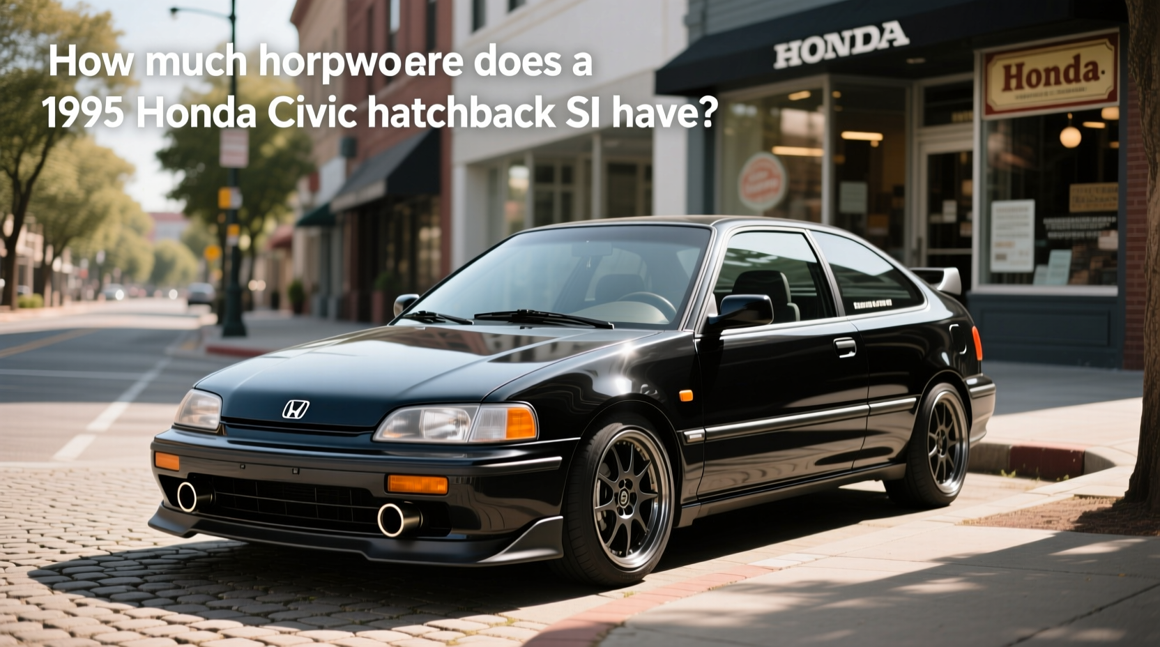 1995 Honda Civic Hatchback Si Guide