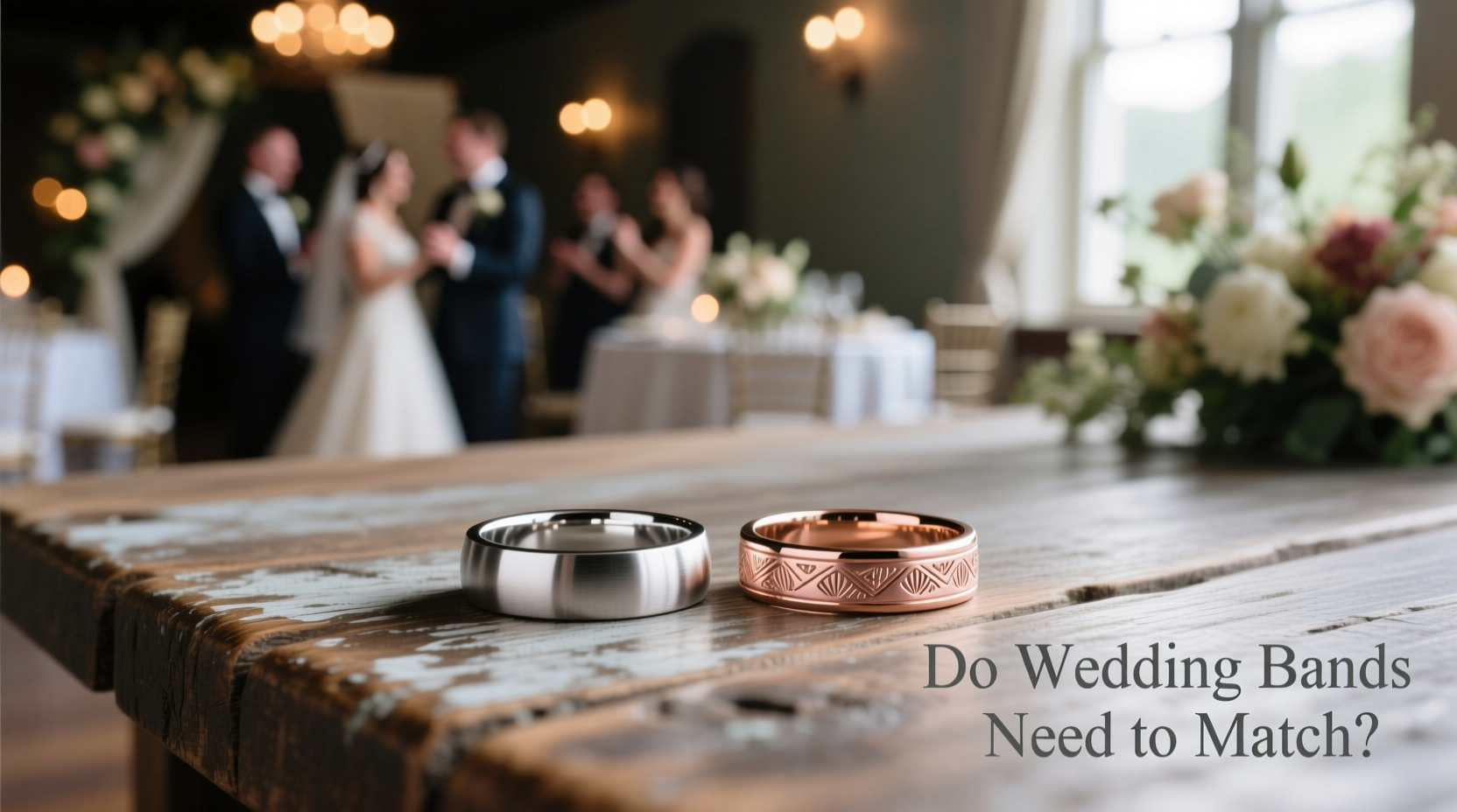 do wedding bands need to match