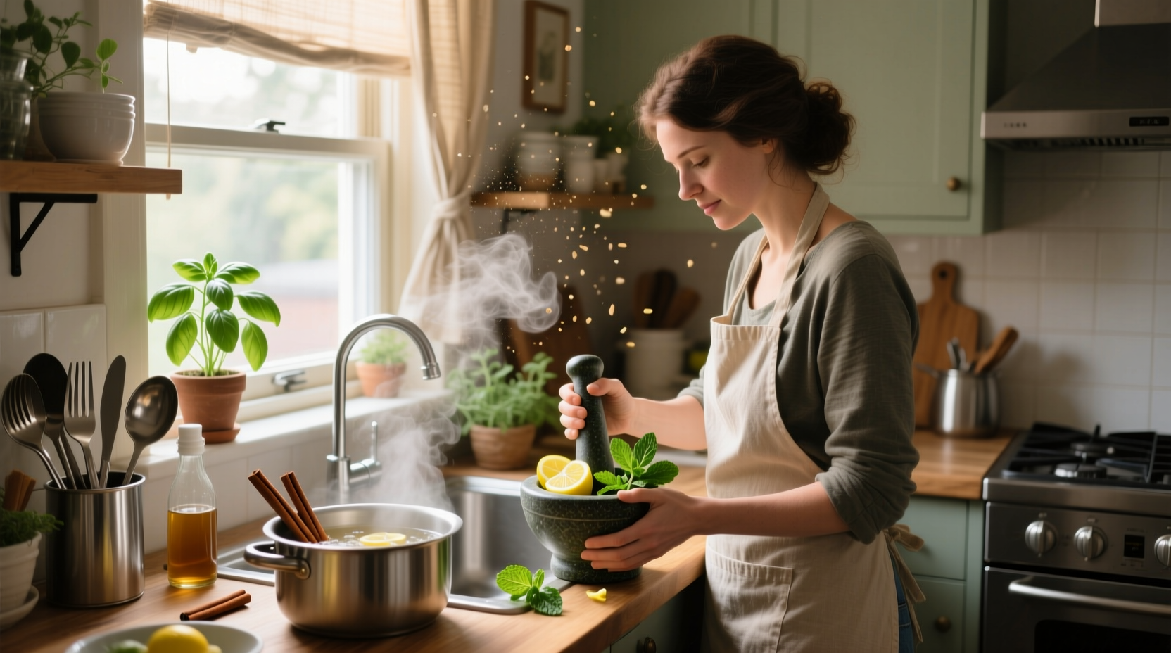 how to de stink your kitchen without an exhaust fan