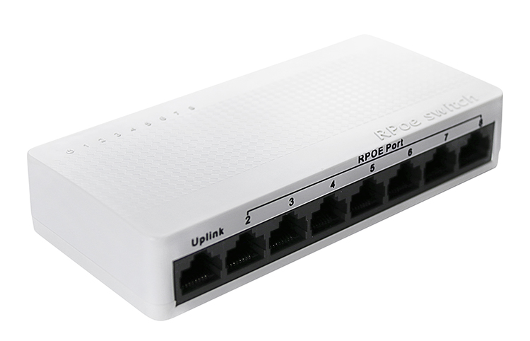 1*10/100/1000M Uplink Port switch poe support switch poe reverse and poe switch 8 port