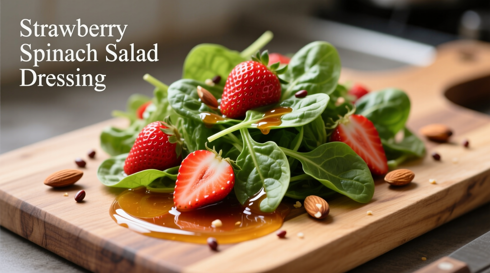 Perfect Strawberry Spinach Salad Dressing Recipe (5-Minute)