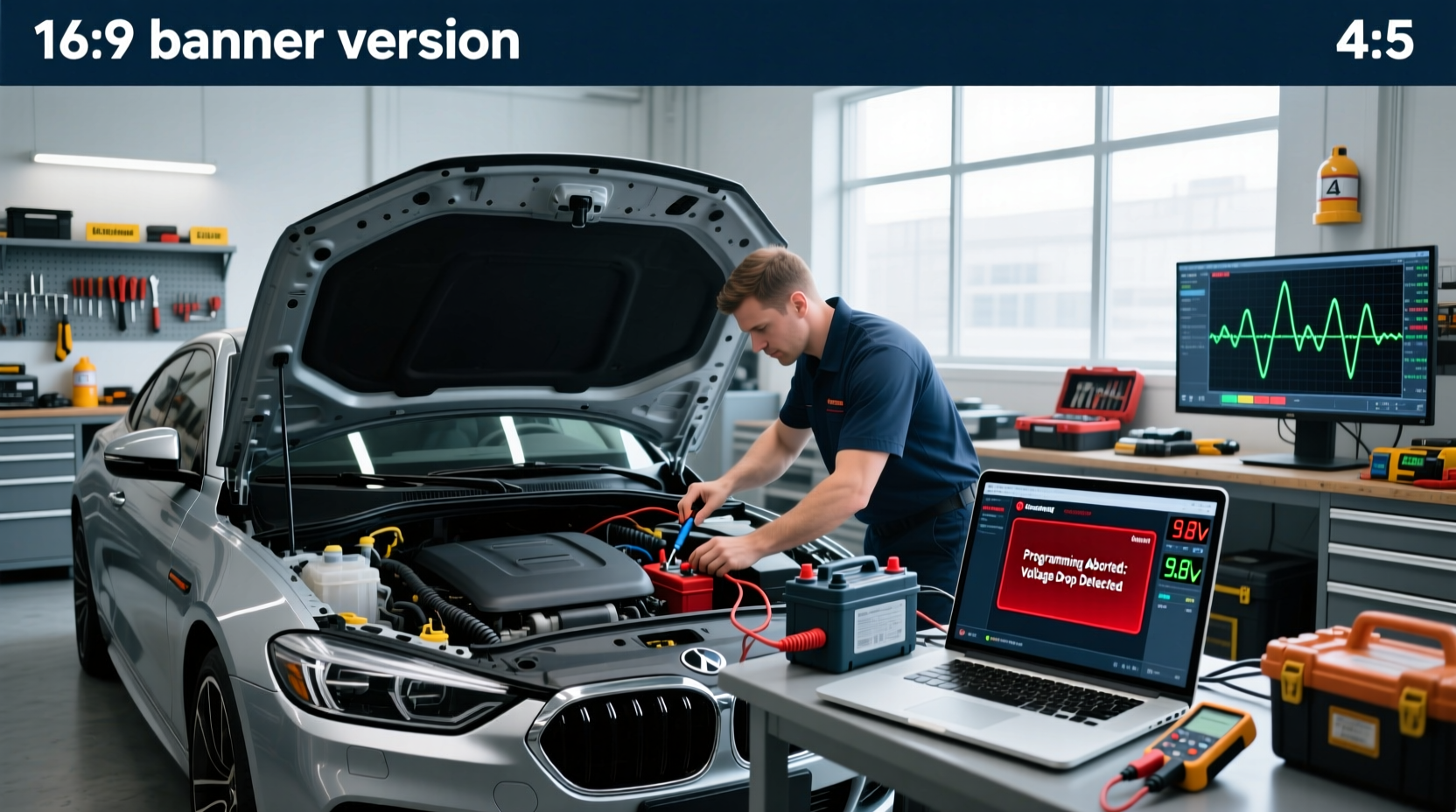 How to Choose ECU Programming Battery Charger, What Happens if Voltage Drops?