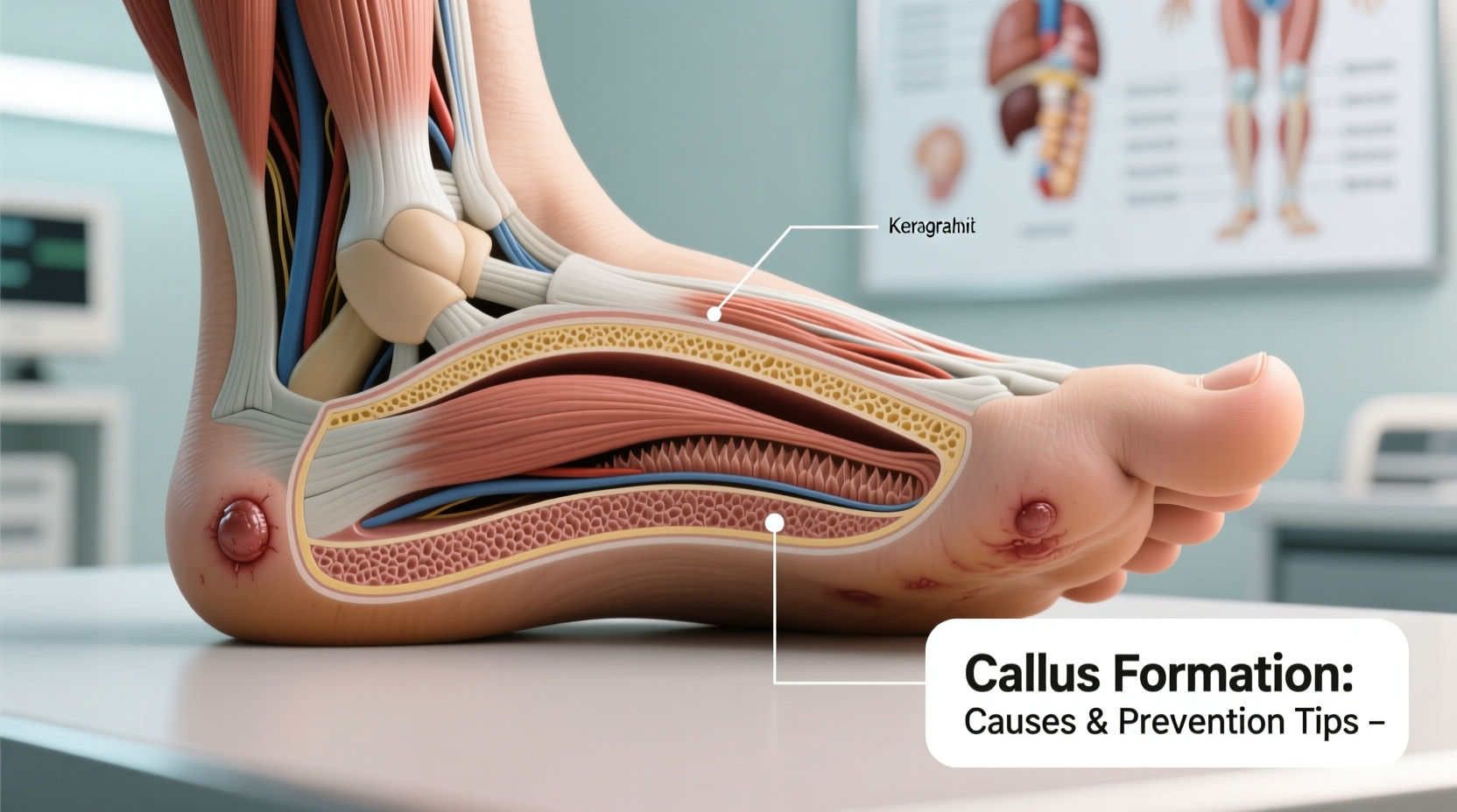 why do calluses form on feet causes prevention tips