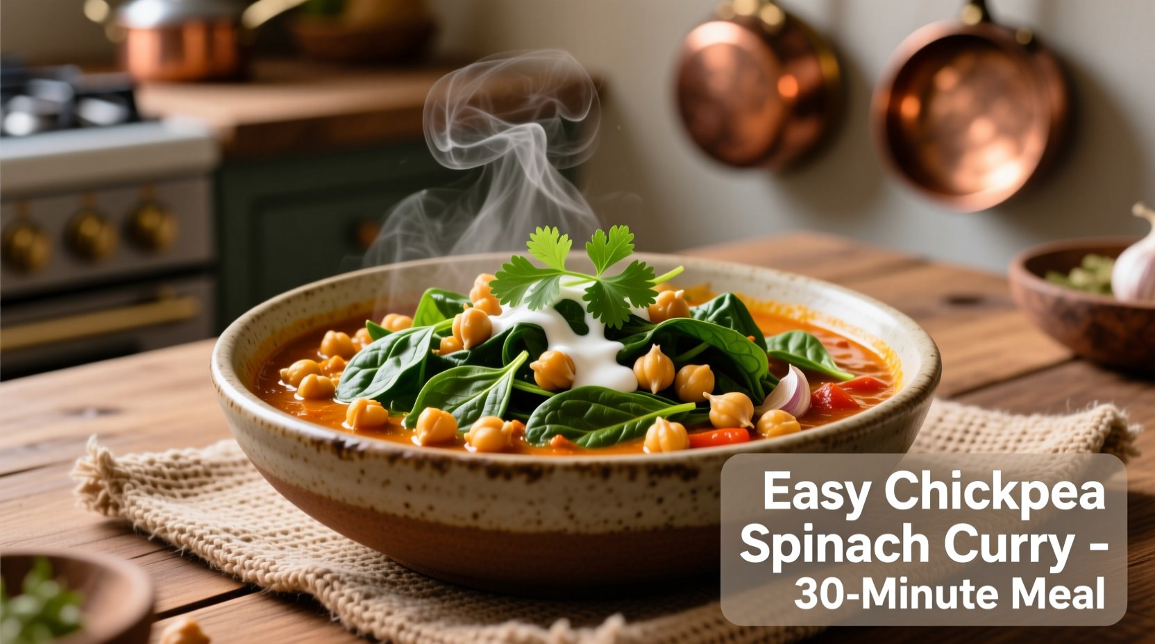 Quick Chickpea Spinach Recipe: 25-Minute Nutrient Powerhouse