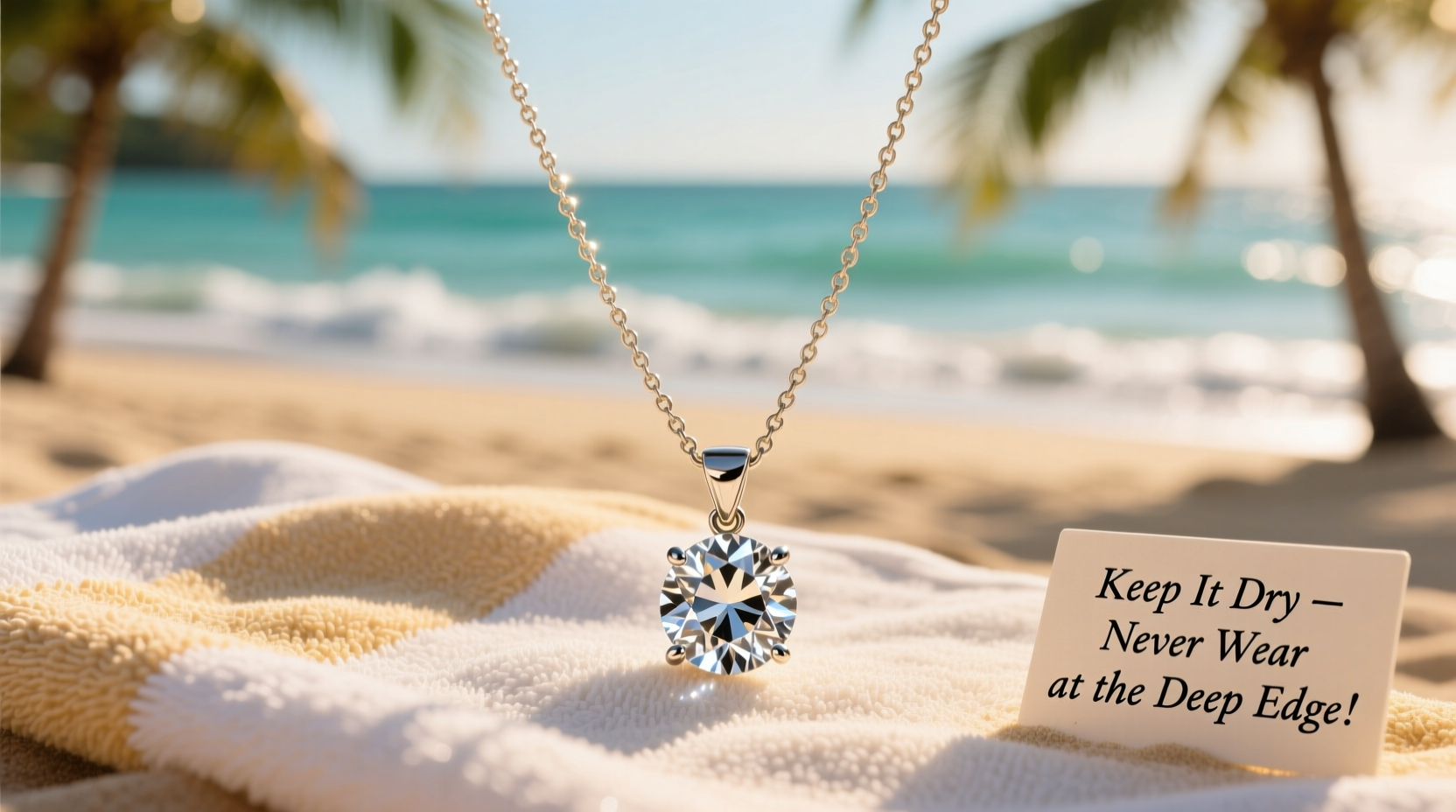 How To Safely Wear And Protect Your Diamond Necklace At The Beach ...