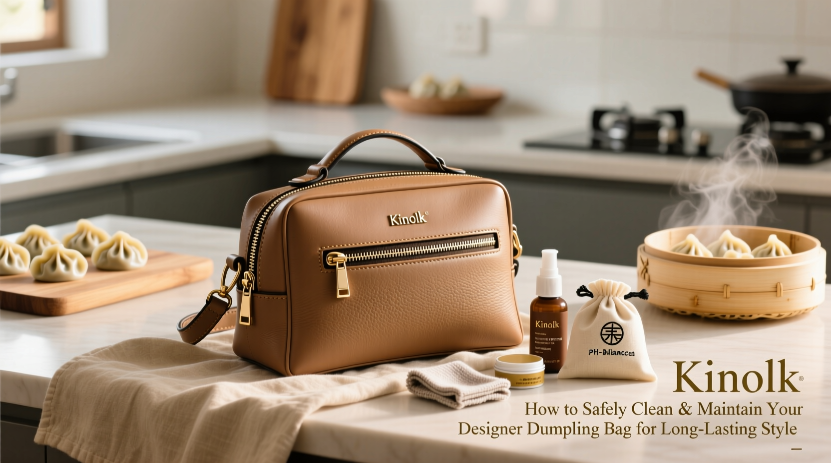 how to safely clean and maintain your designer dumpling bag for long lasting style