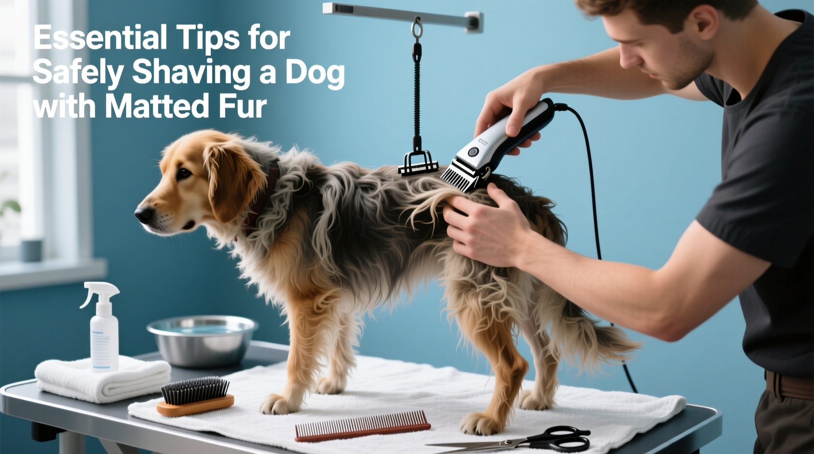 essential tips for safely shaving a dog with matted fur a complete guide for pet owners