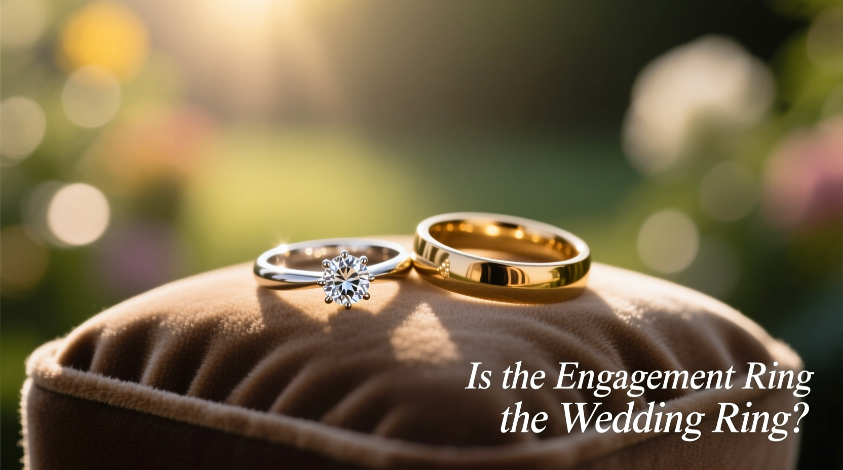 is the engagement ring the wedding ring