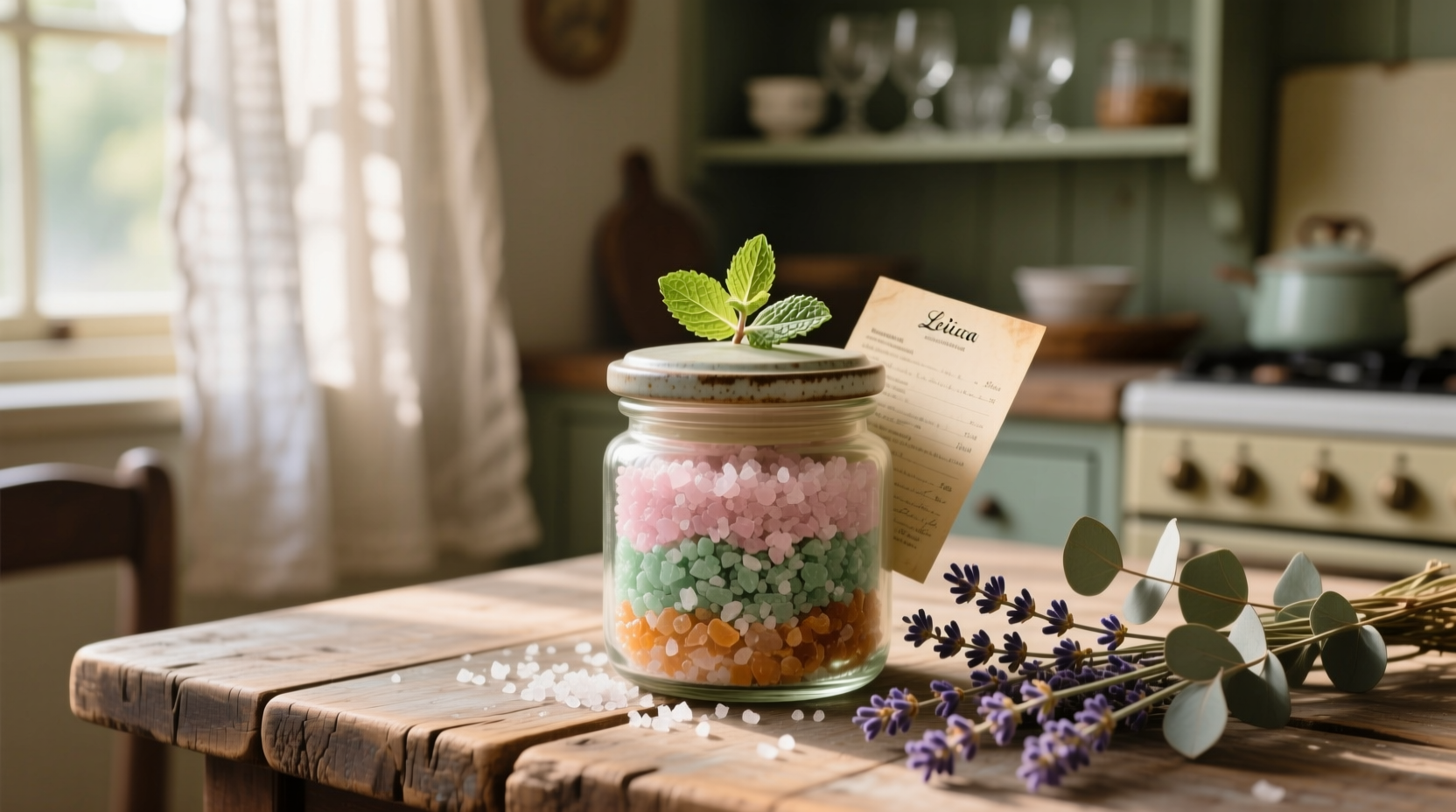homemade bath salts