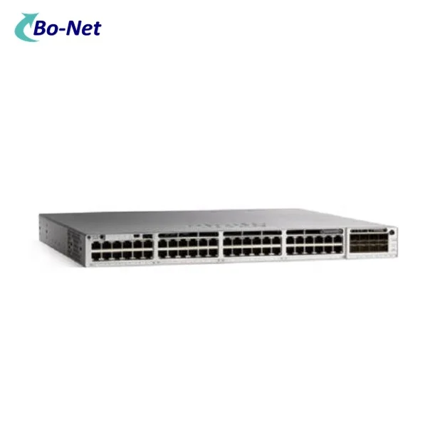 C9300-48T-E 48 Port Gigabit Network Essentials Switch with C9300-NM-8X C9300-NM-4G module