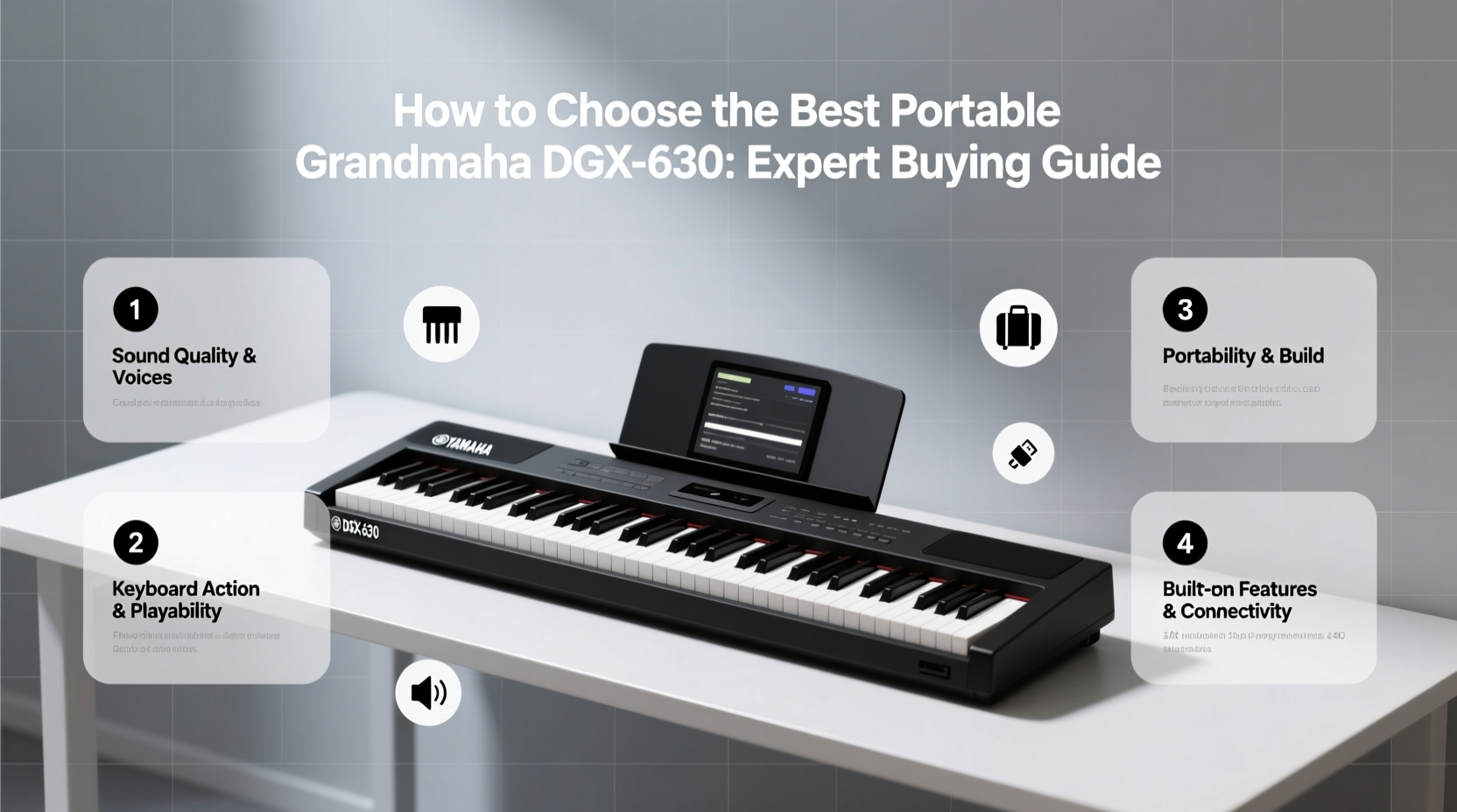 portable grand yamaha dgx 630