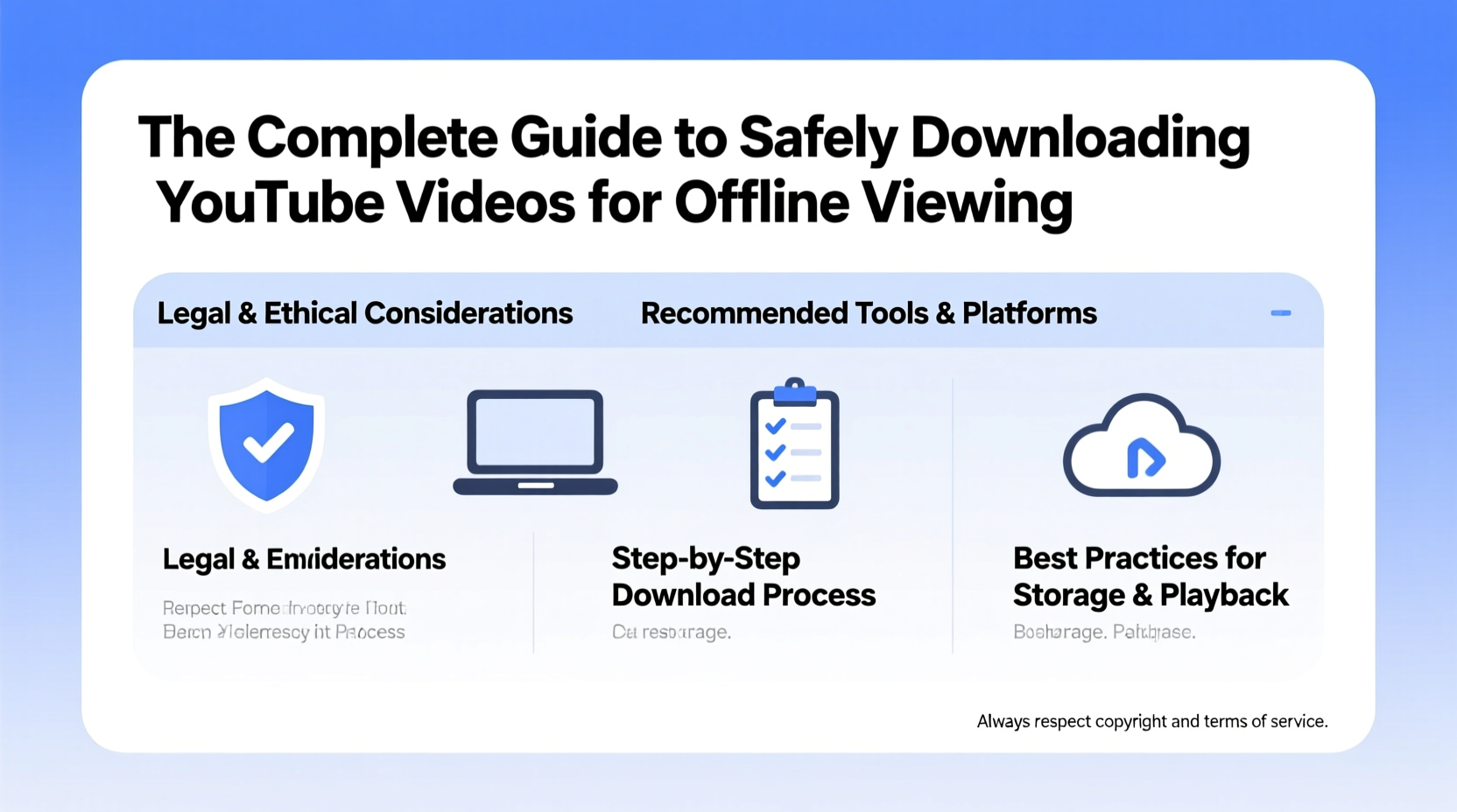 the complete guide to safely downloading youtube videos for offline viewing