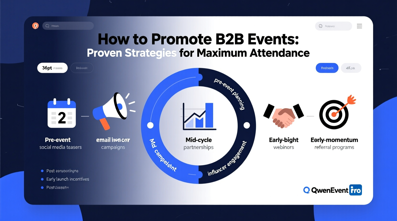 how to promote b2b events