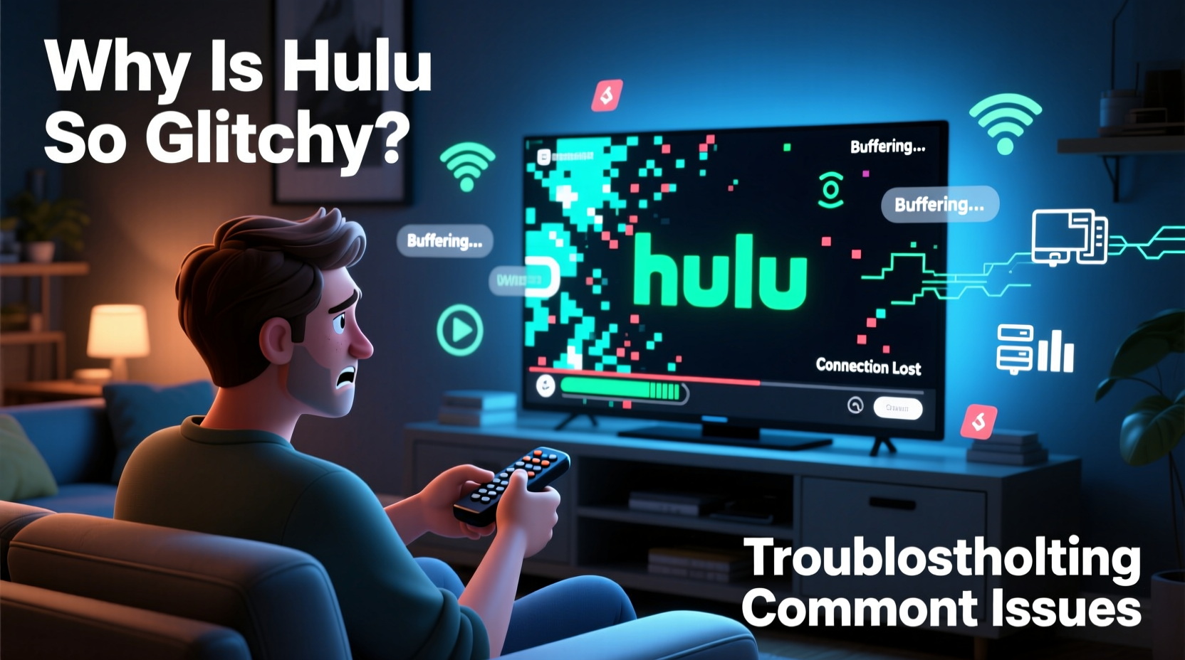 why is hulu so glitchy troubleshooting common issues