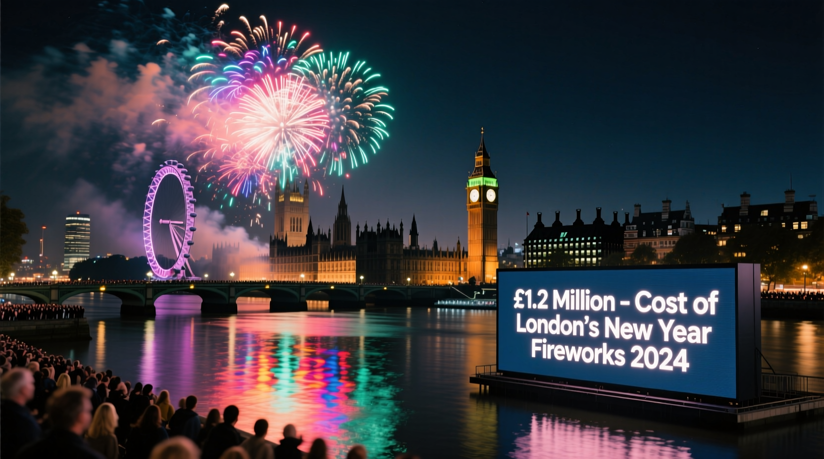 How Much Does London New Year Fireworks Cost?