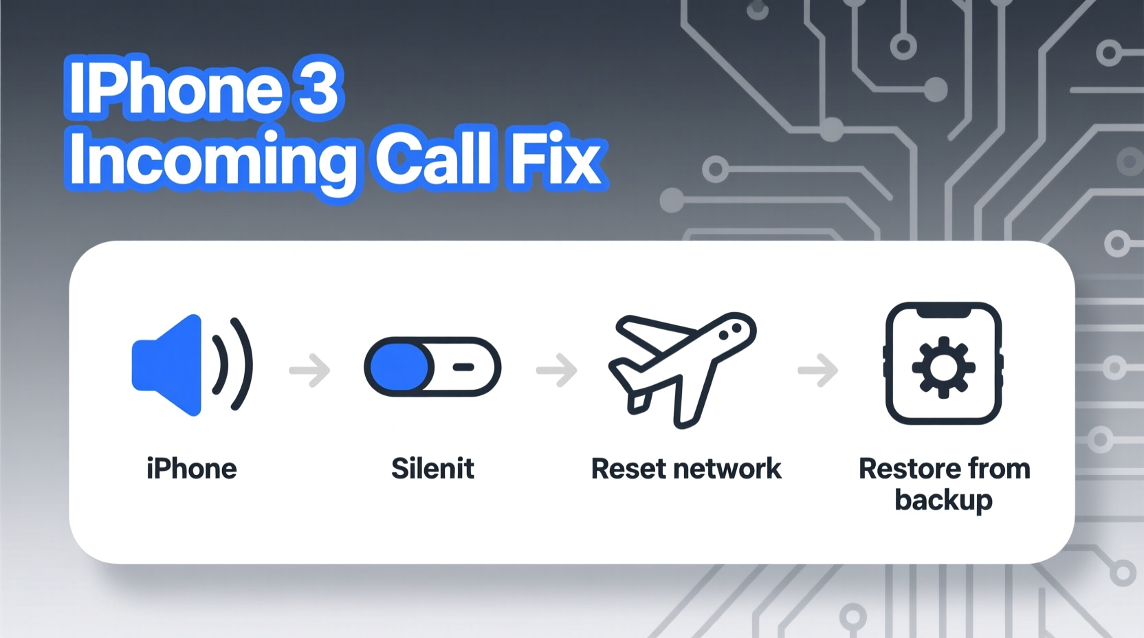 iphone not ringing troubleshoot fix incoming call issues 3