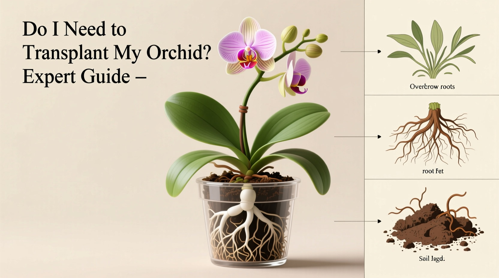 do i need to transplant my orchid