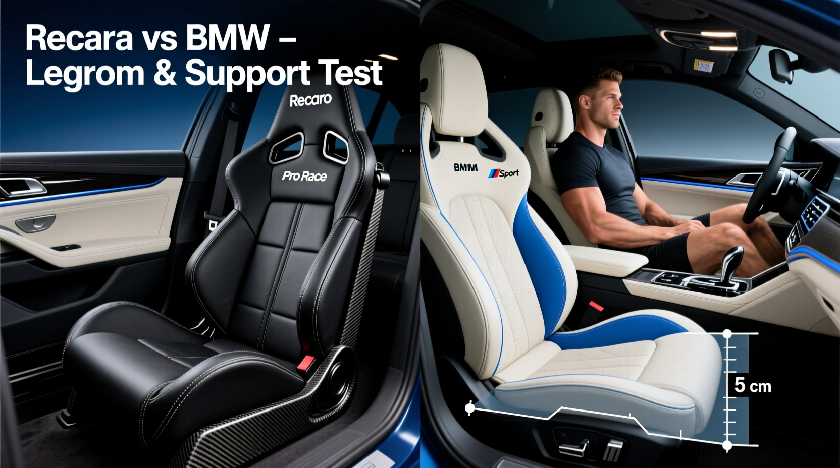 recaro vs bmw tall drivers