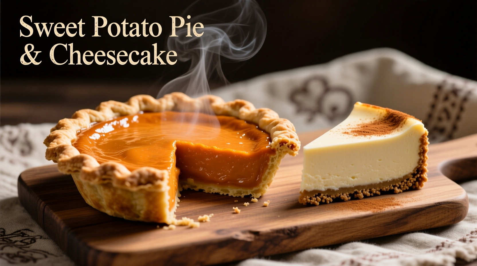 cheesecake sweet potato pie