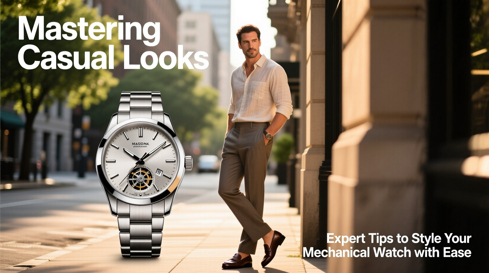 mastering casual looks expert tips to style your lige mechanical watch with ease