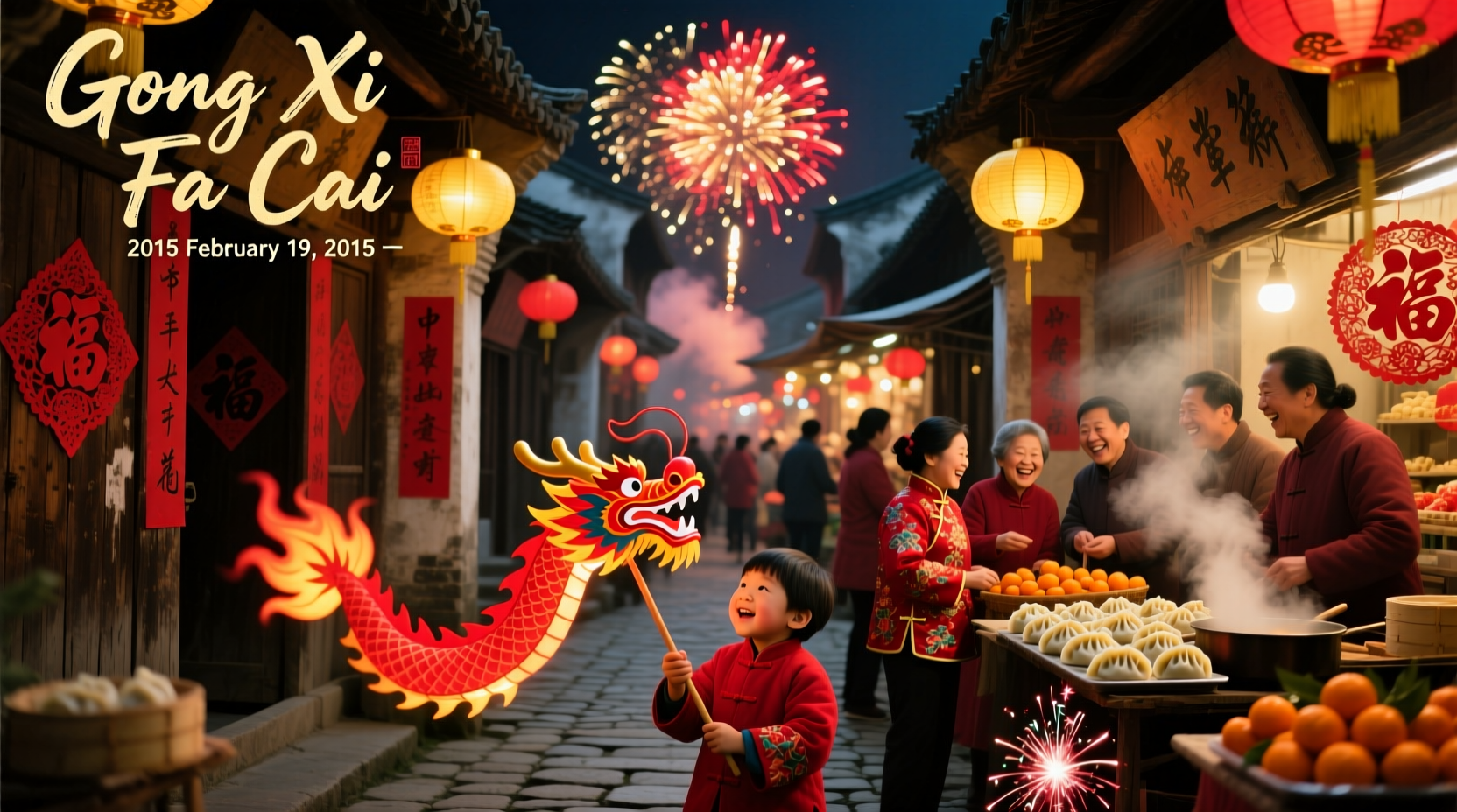 when do chinese celebrate new year 2015