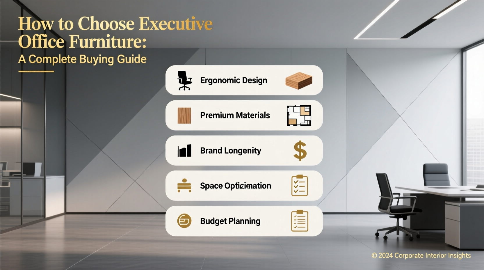 executive office furniture