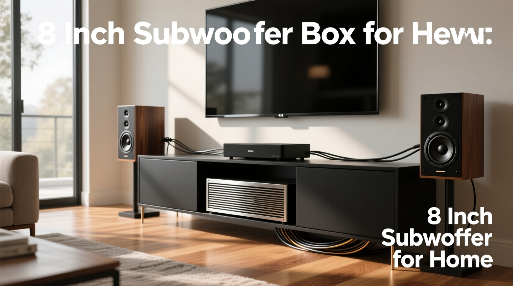 8 inch subwoofer box for home use guide