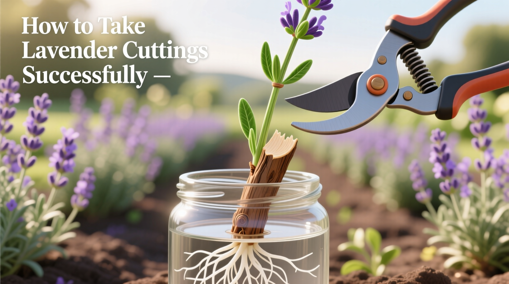 how do you take lavender cuttings