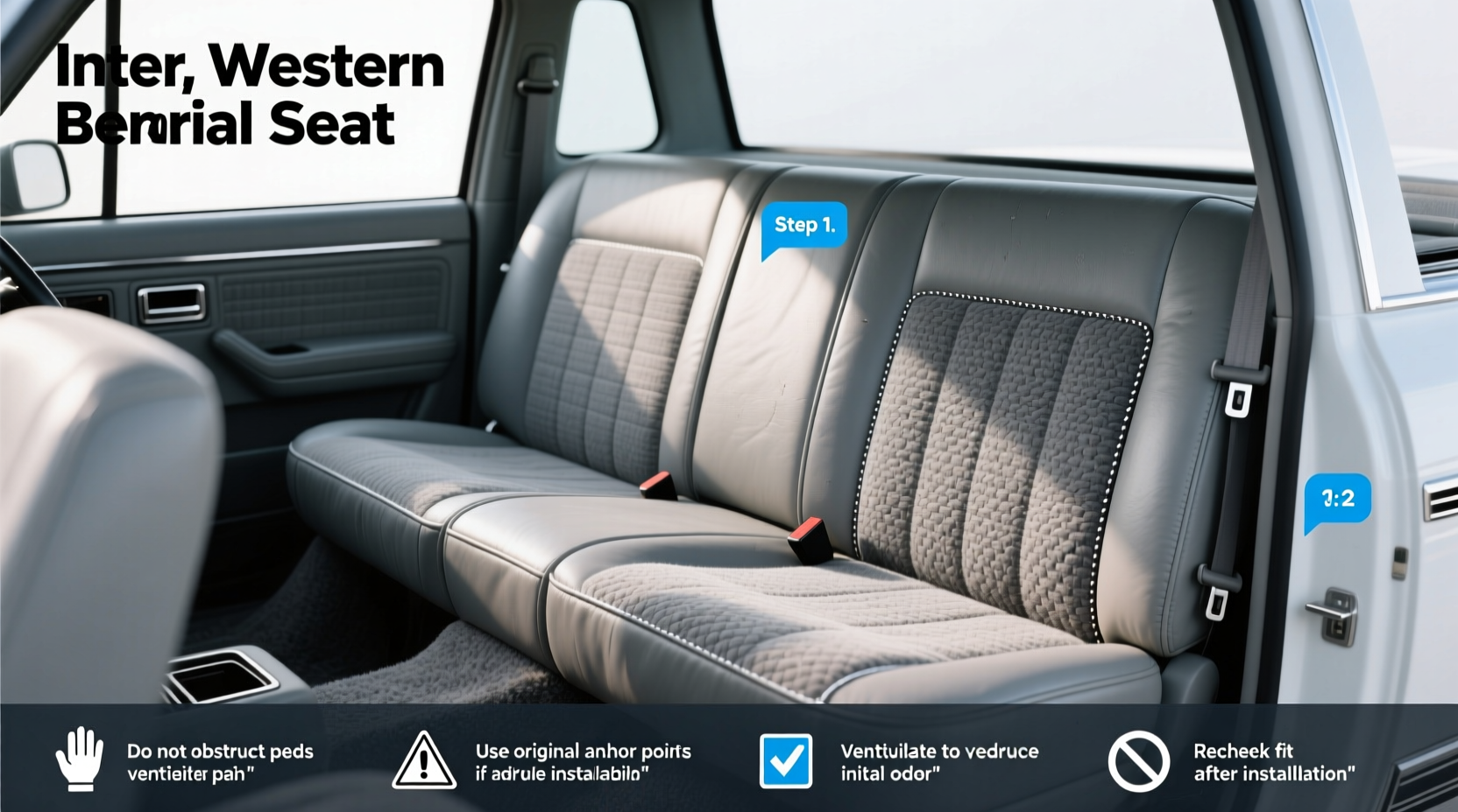 1990 ford f150 bench seat covers