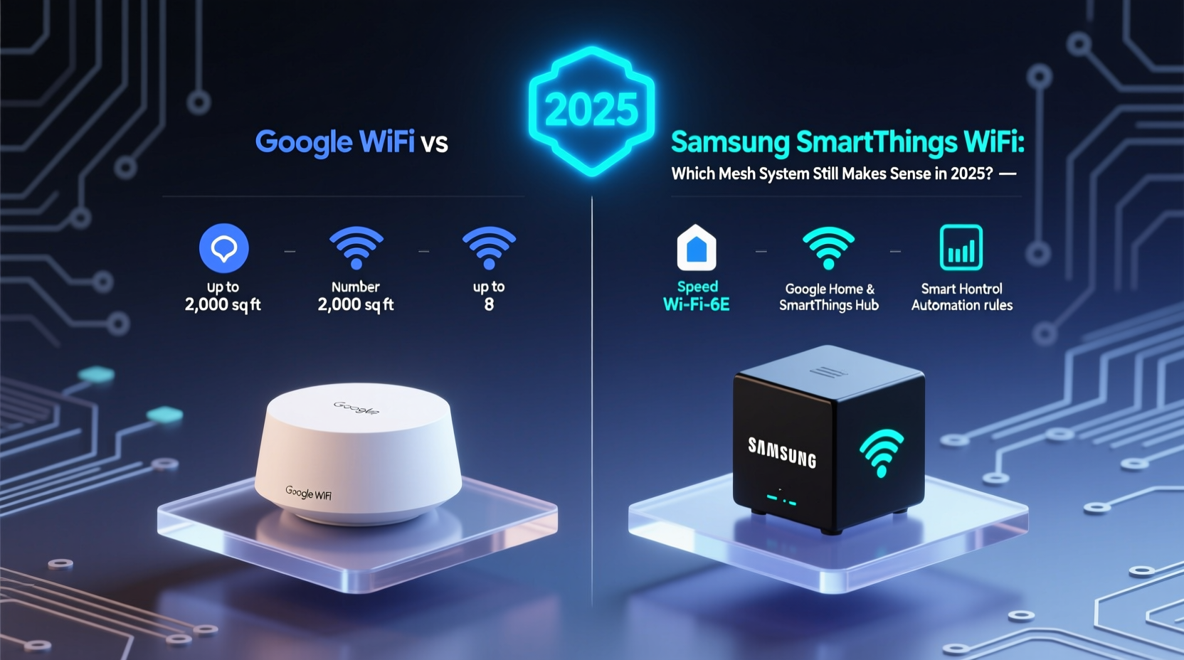 google wifi vs samsung smartthings wifi which mesh system still makes sense in 2025