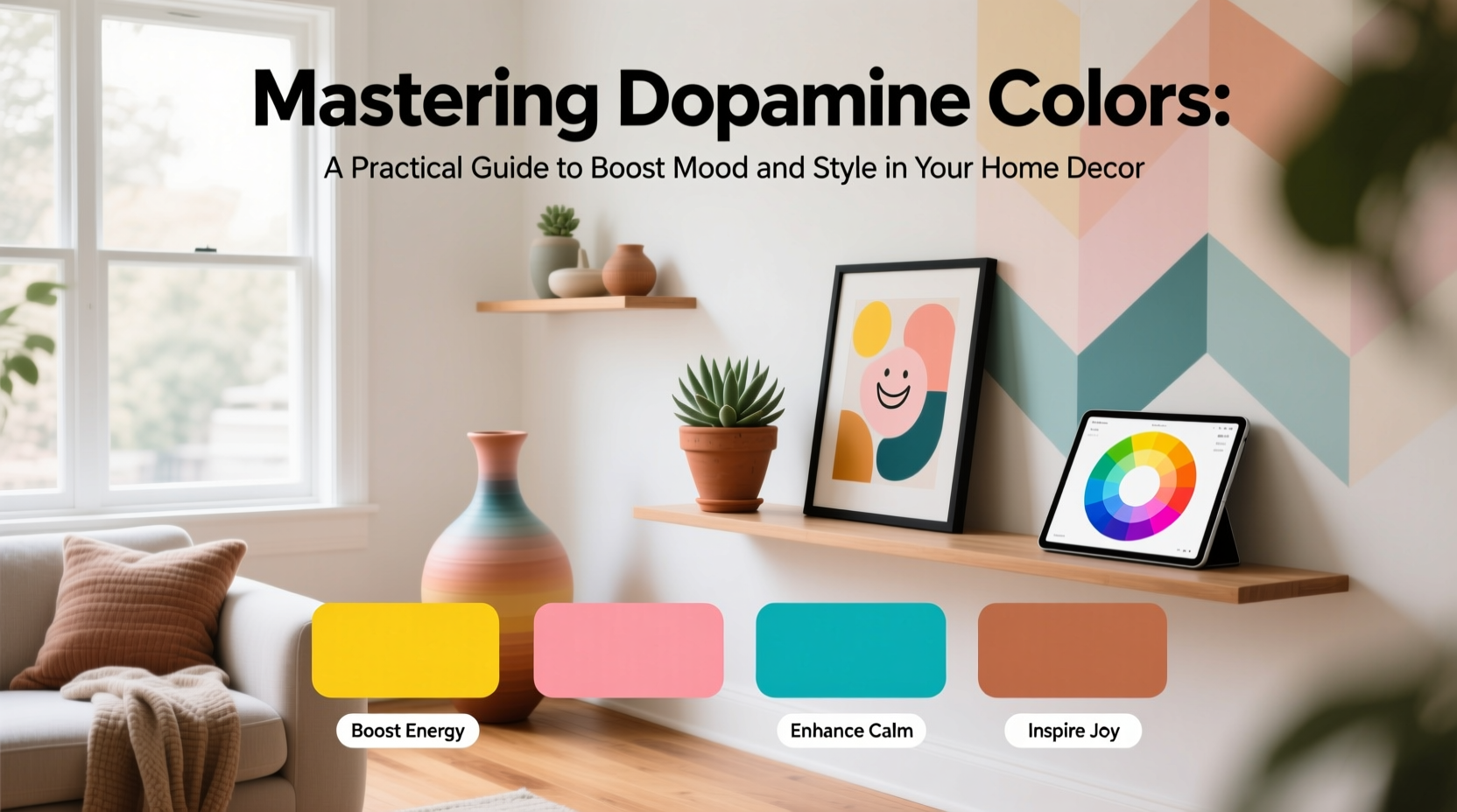 mastering dopamine colors a practical guide to boost mood and style in your home decor
