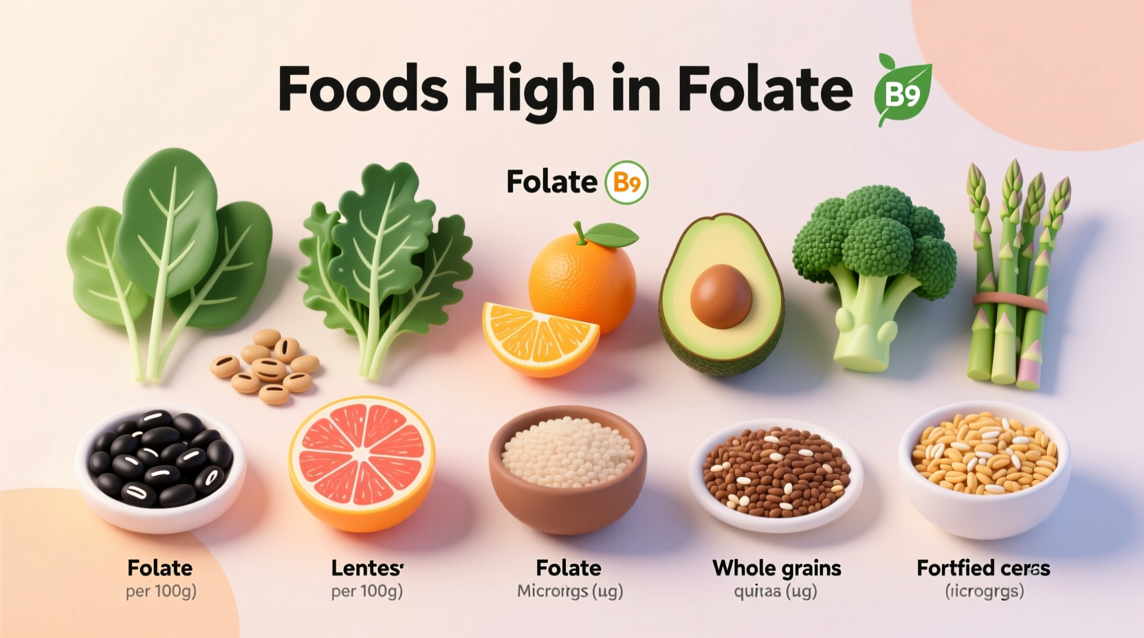 what foods are high in folate