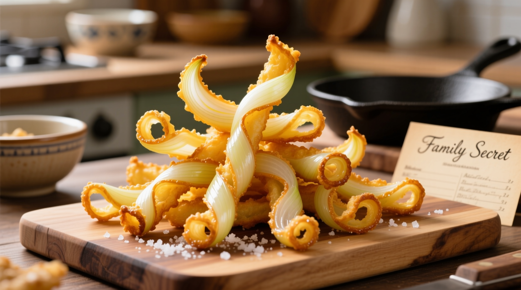 fried onion straws