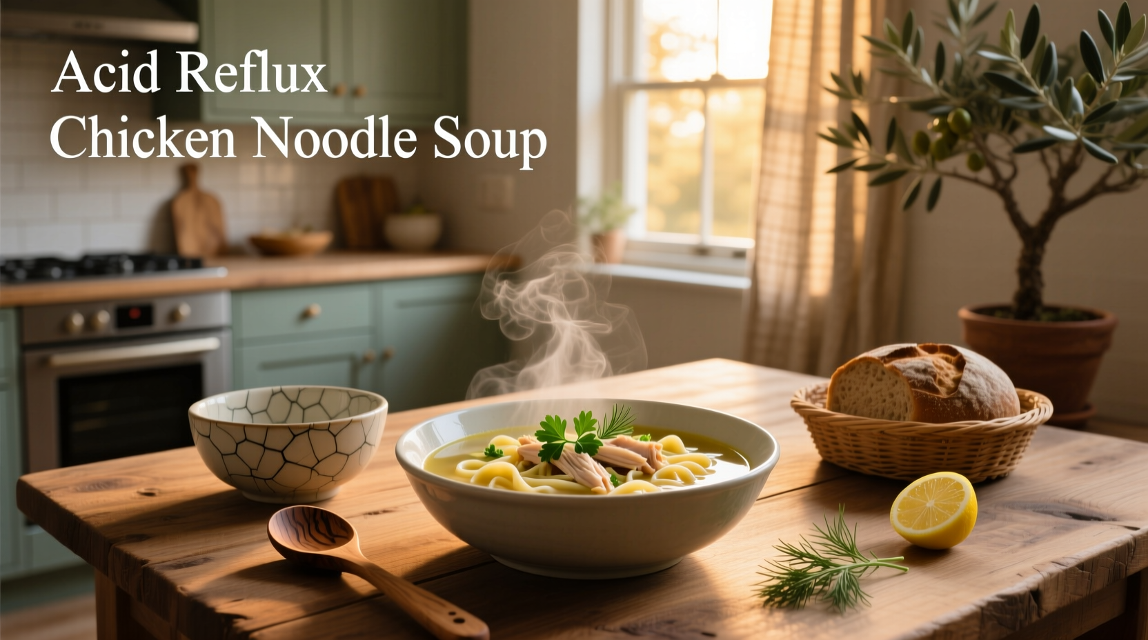 acid reflux chicken noodle soup guide