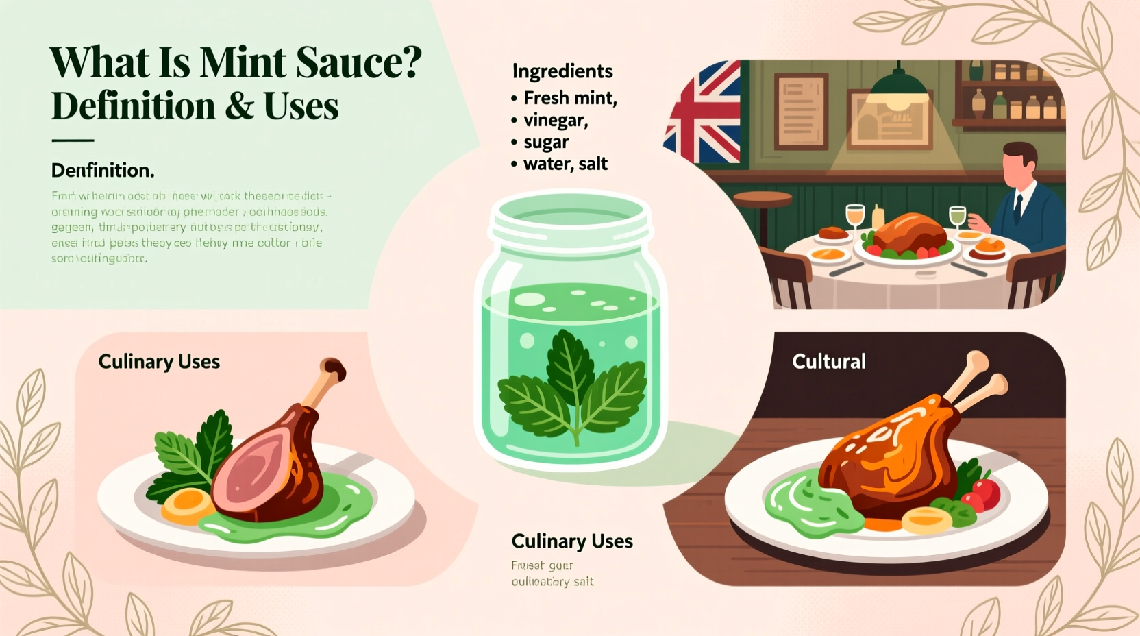 What Is Mint Sauce? Definition & Uses