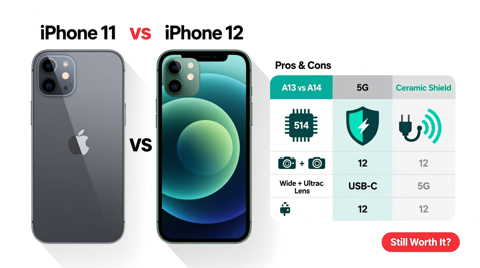 iphone 11 vs 12 is the iphone 12 still worth it or should i just get the 11